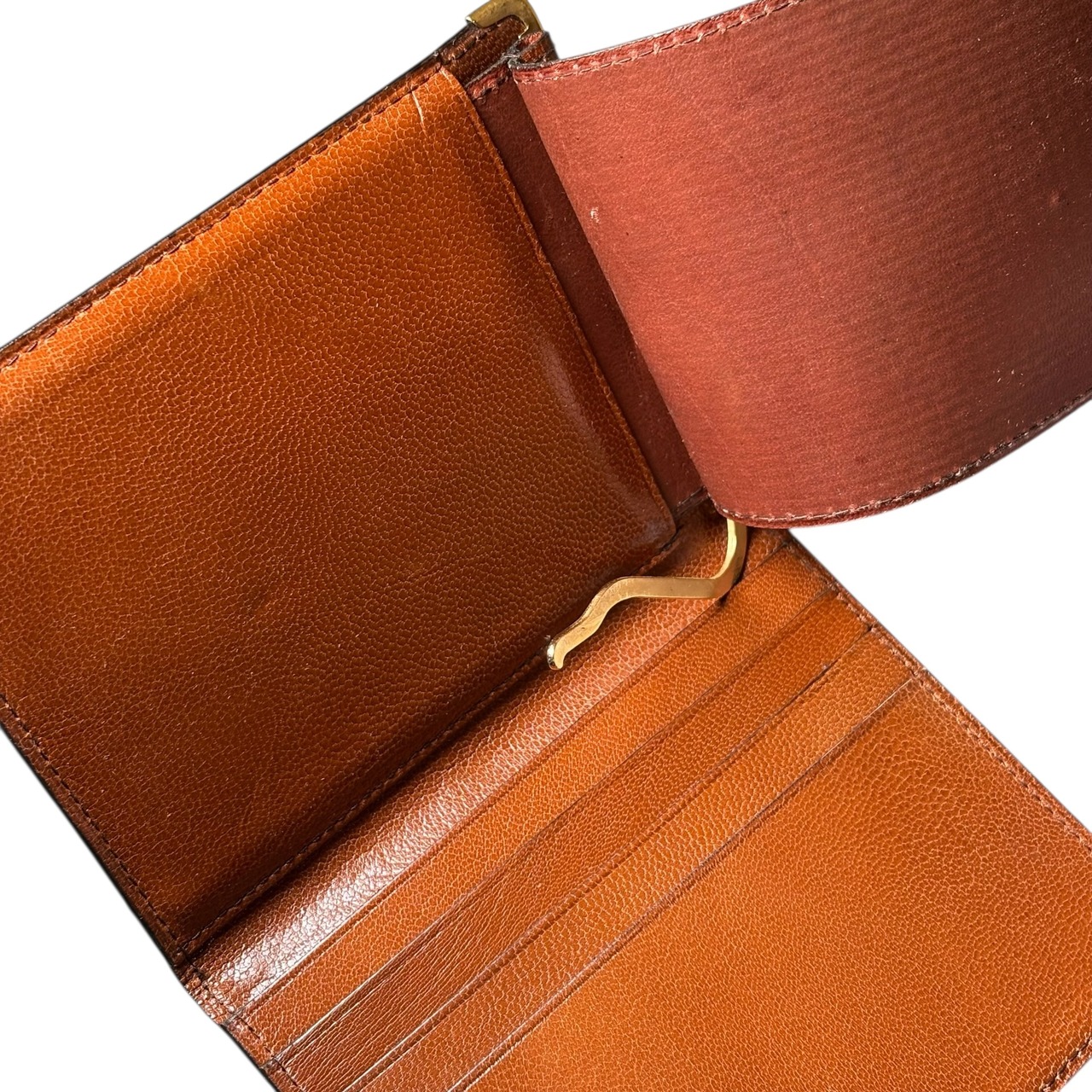 SALVATORE FERRAGAMO billfold leather wallet