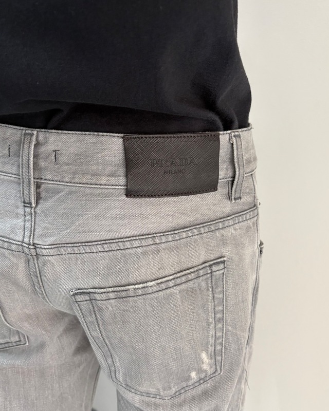 【2012/AW PRADA】faded skinny pants