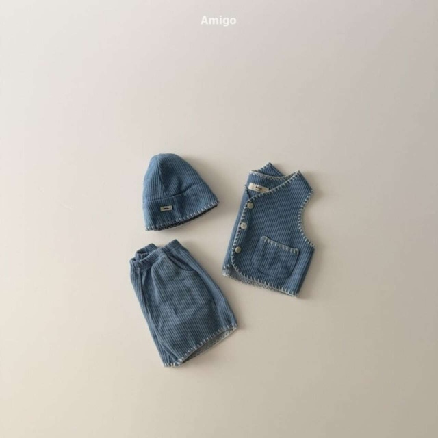 予約⌇amigo / Melo denim pants
