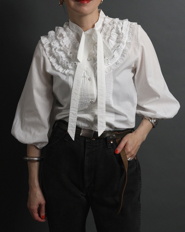 Fendi / Frilled Blouse