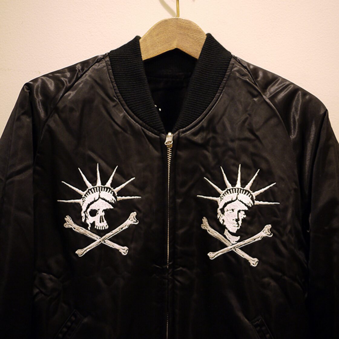 Liberty Yokosuka Jk (BK/刺繍WH) / Anti Class | PAY ID