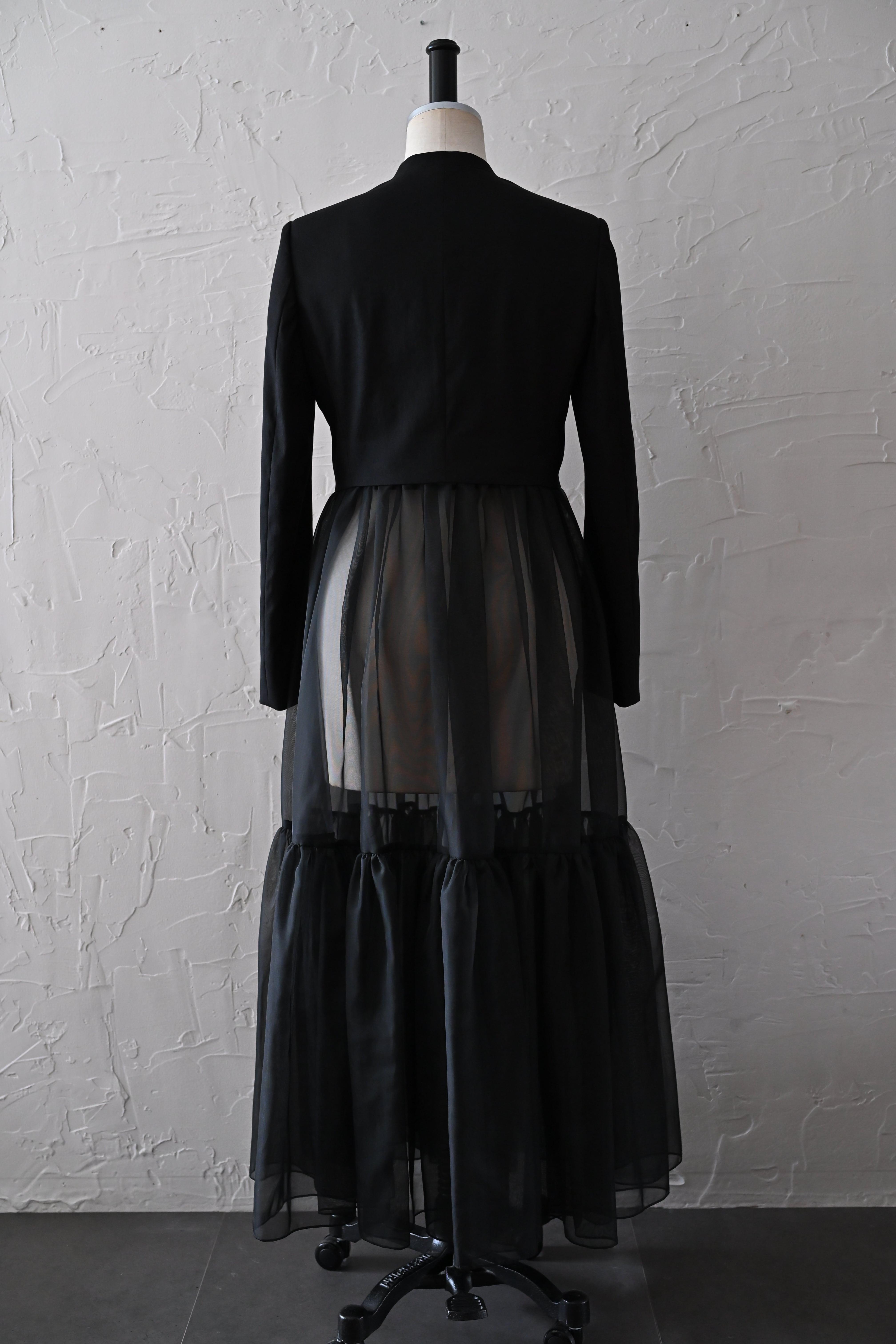 JACKET DRESS / BLACK（ジャケットドレス/ブラック） | MASAHIRO OKUNO