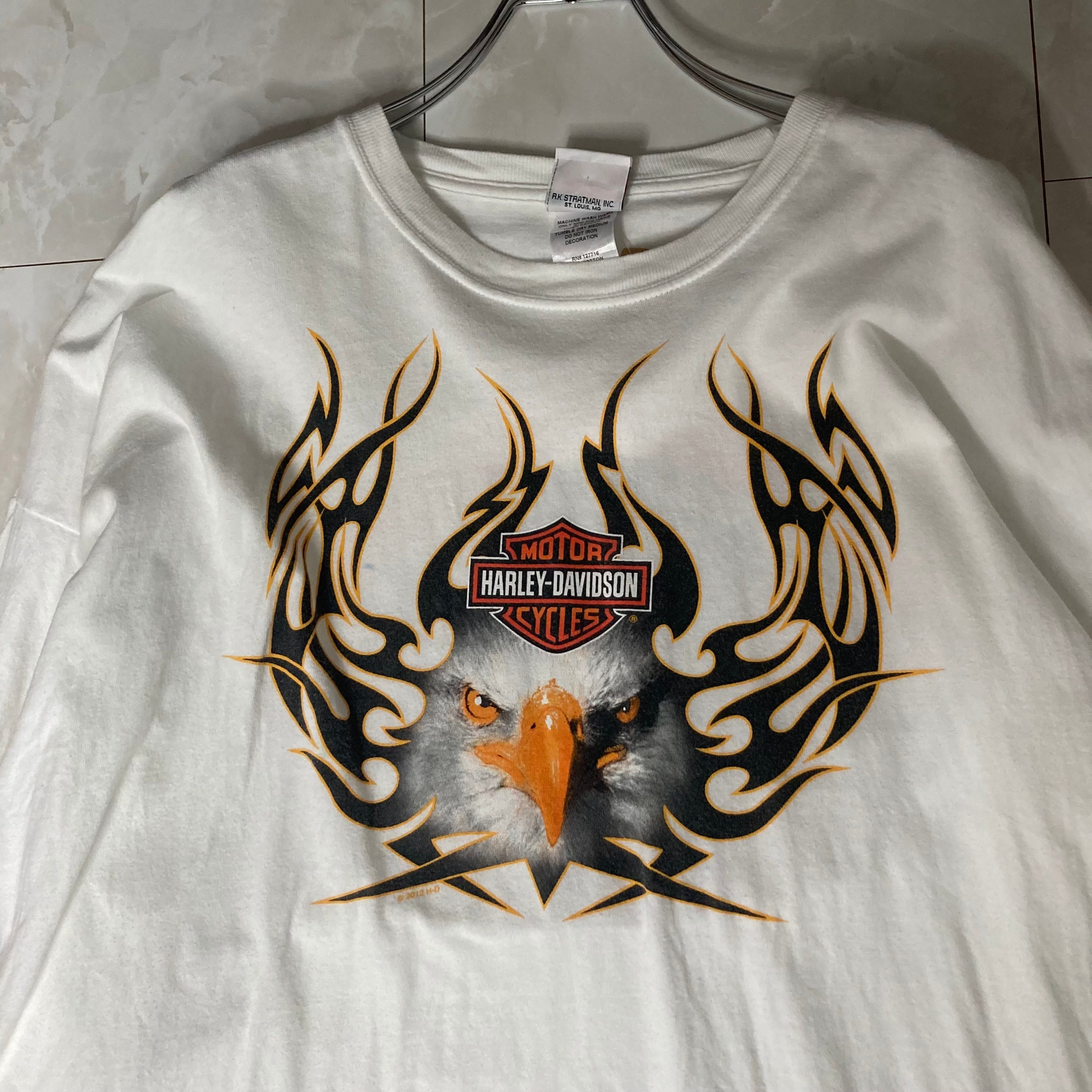 両面プリント】HARLEY DAVIDSON 長袖Tシャツ 4XL | 古着屋OLDGREEN