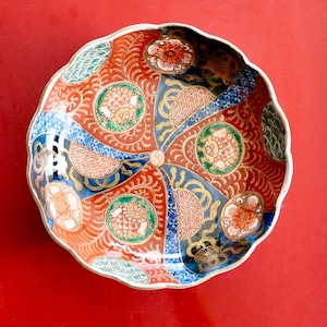 〈再入荷〉最終入荷 【31034】 伊万里 なます皿 おしし/ Imari Bowl Lion