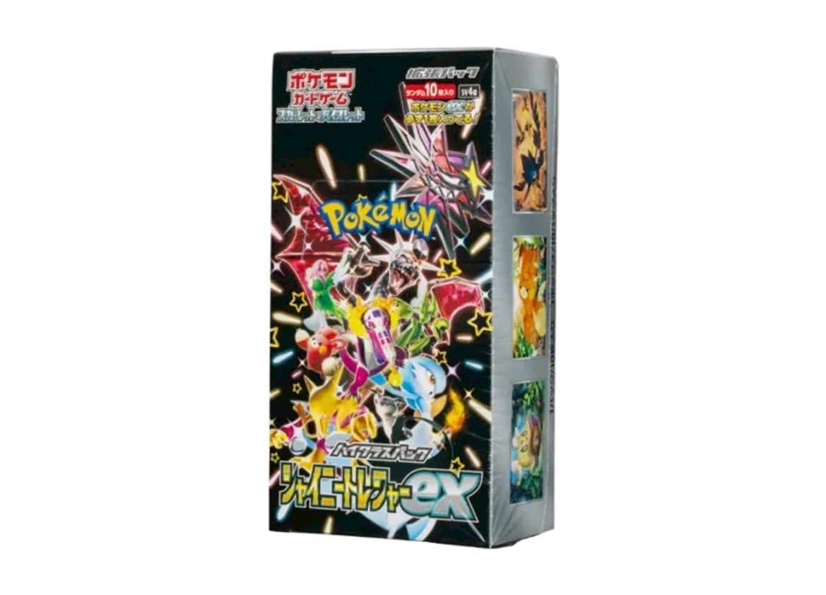 【完売商品】ポケモンカード/シャイニートレジャーex/シュリンク付き未開封BOX ♣︎ 【新品未開封】ポケモンカードゲーム シャイニートレジャーex