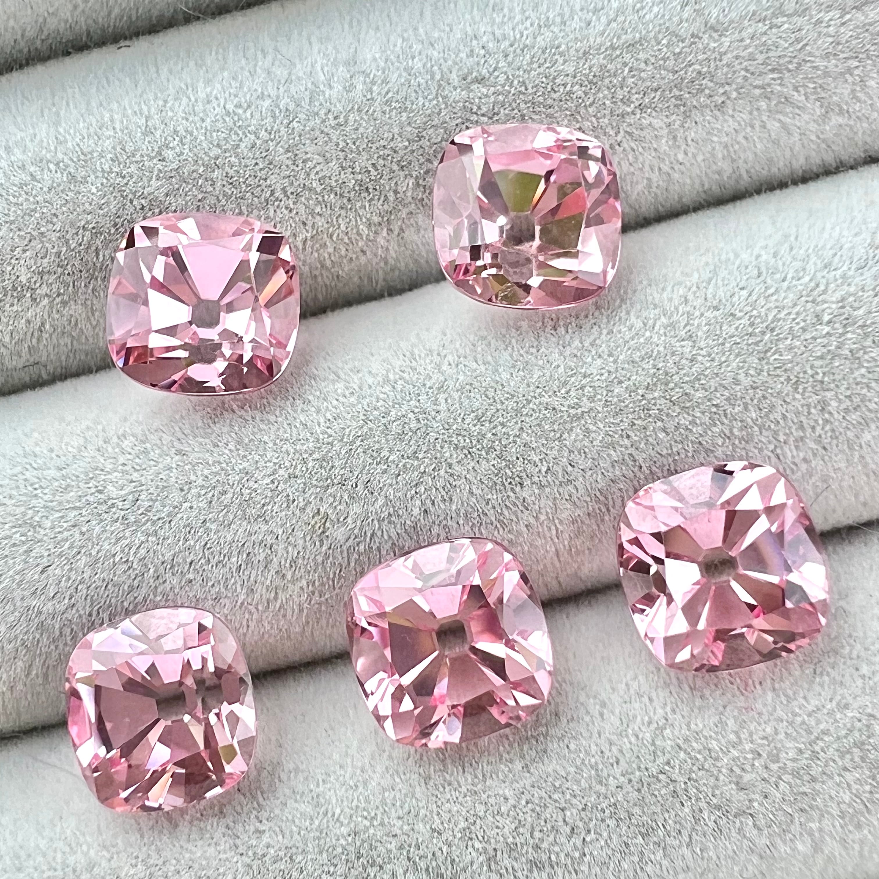 最安値購入 再結晶 ピンクサファイア オールドマインカット ルース