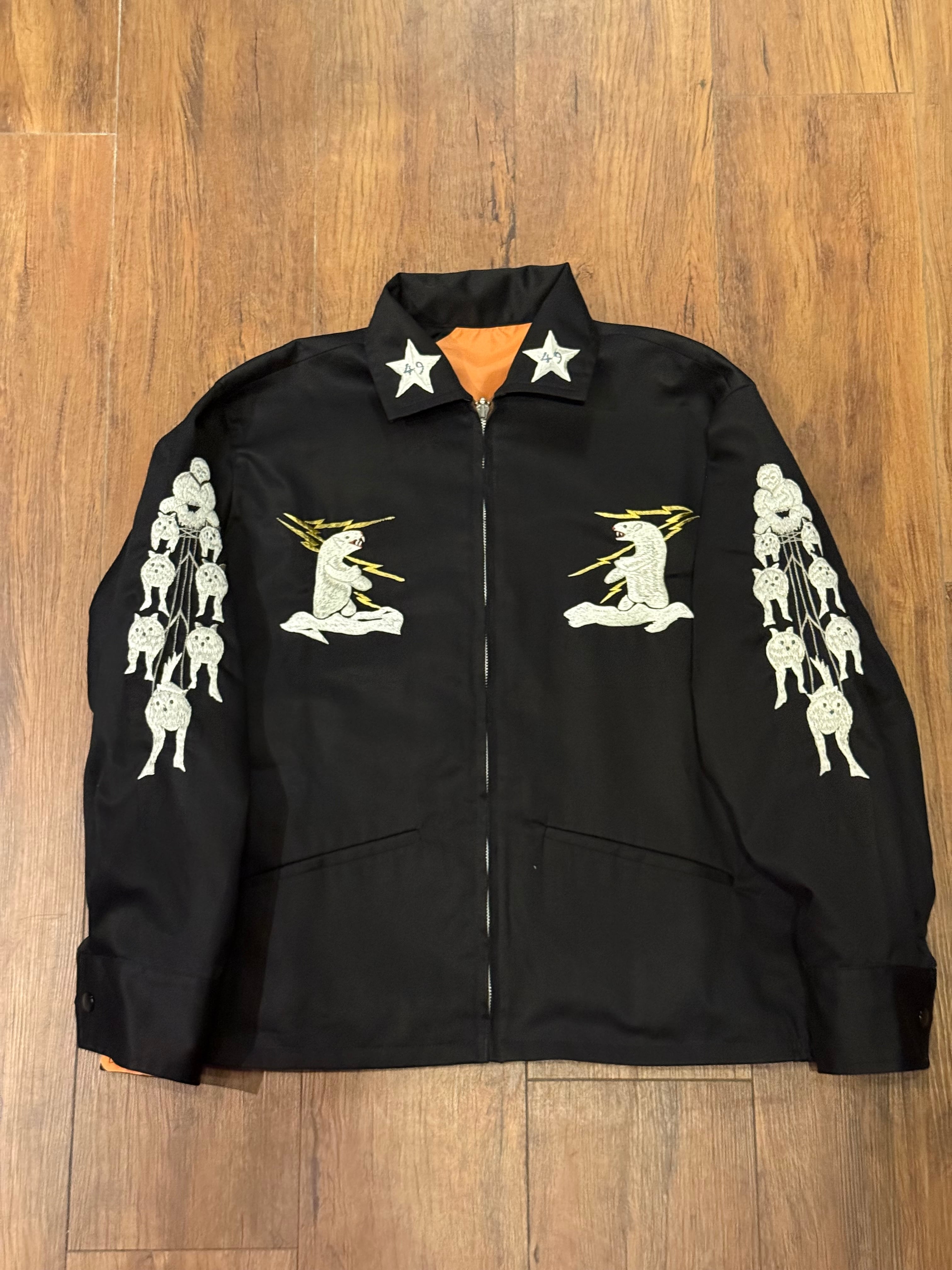 THREEFACE REVERSIBLE ALASKA JACKET X G-1 LINE CREWMAN | vintage
