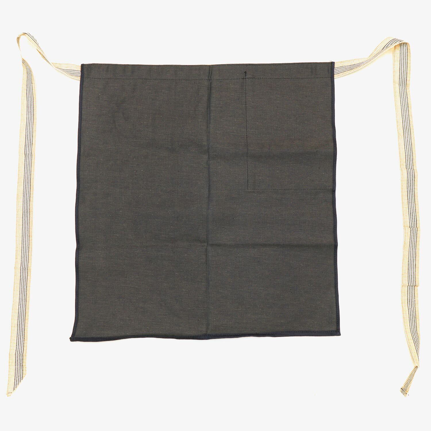 昭和レトロ 帆前掛け 前垂れ 4色6種6枚セット 厚手木綿織物