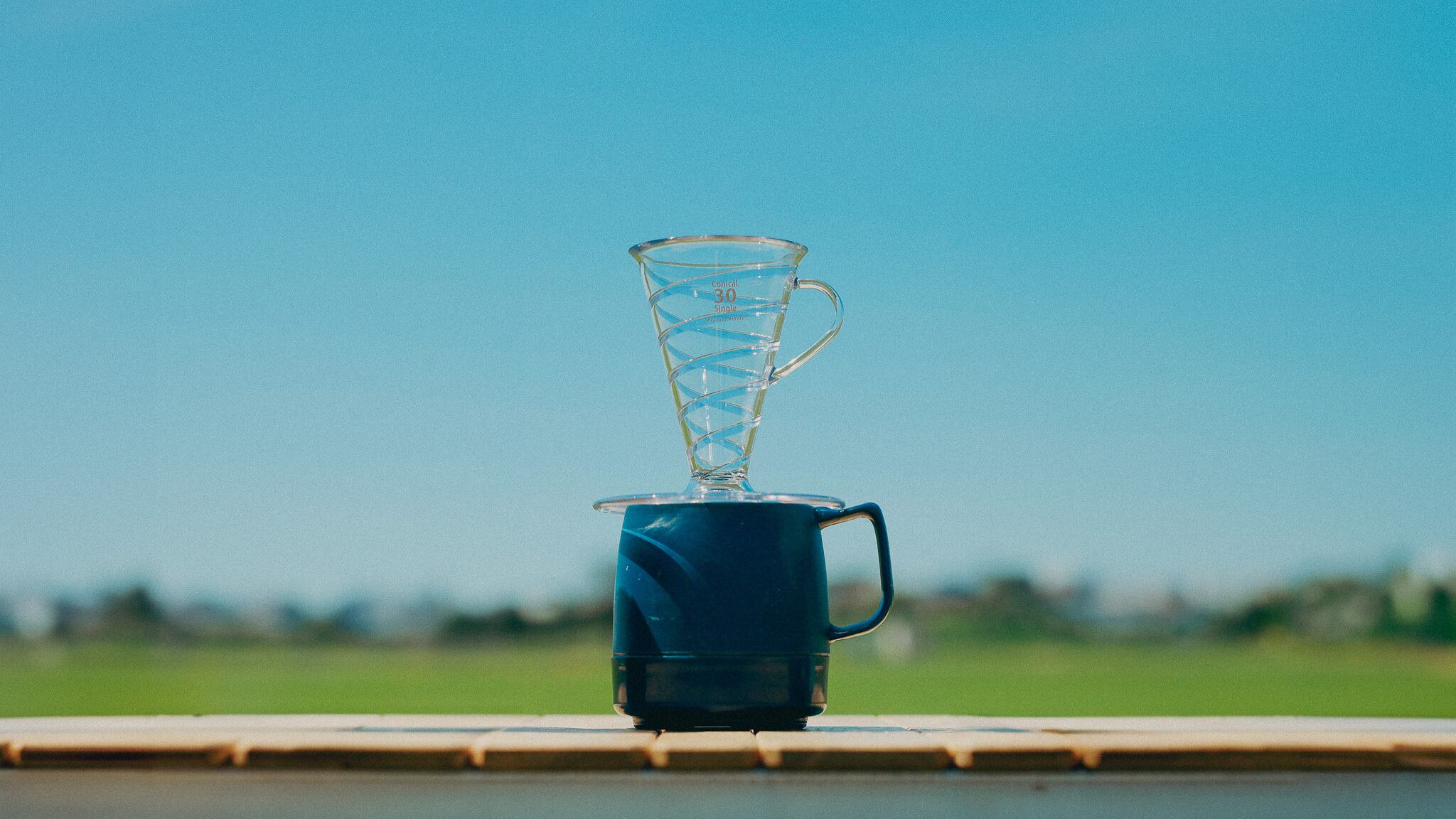 コニカル 30 シングル コーヒードリッパー / プラスチック / クリア