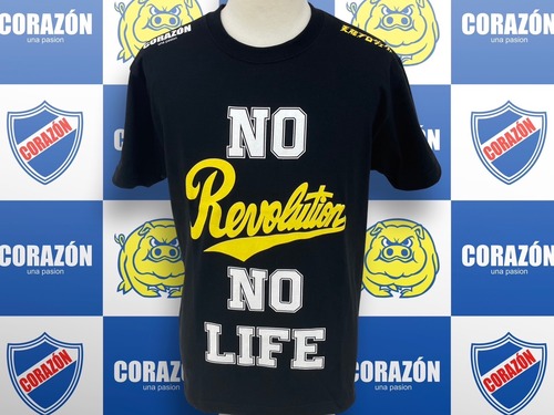 天龍プロジェクト×CORAZON『NO REVOLUTION NO LIFE』Tシャツ