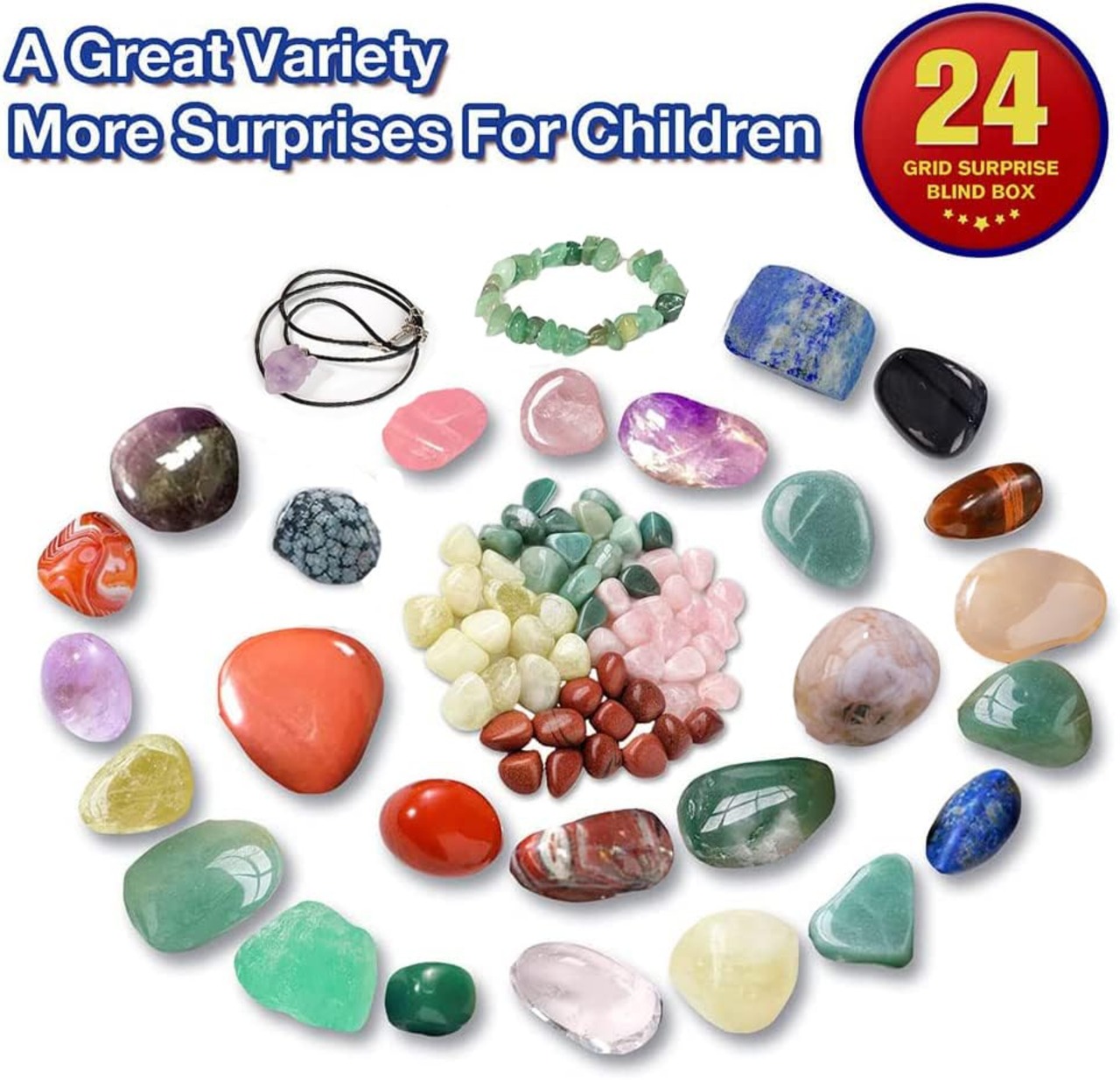 クリスマス アドベントカレンダー 2024 鉱石 蛍石 宝石 ギフト クリスマスカード24日カウントダウン クリスマスプレゼント 男の子 女の子