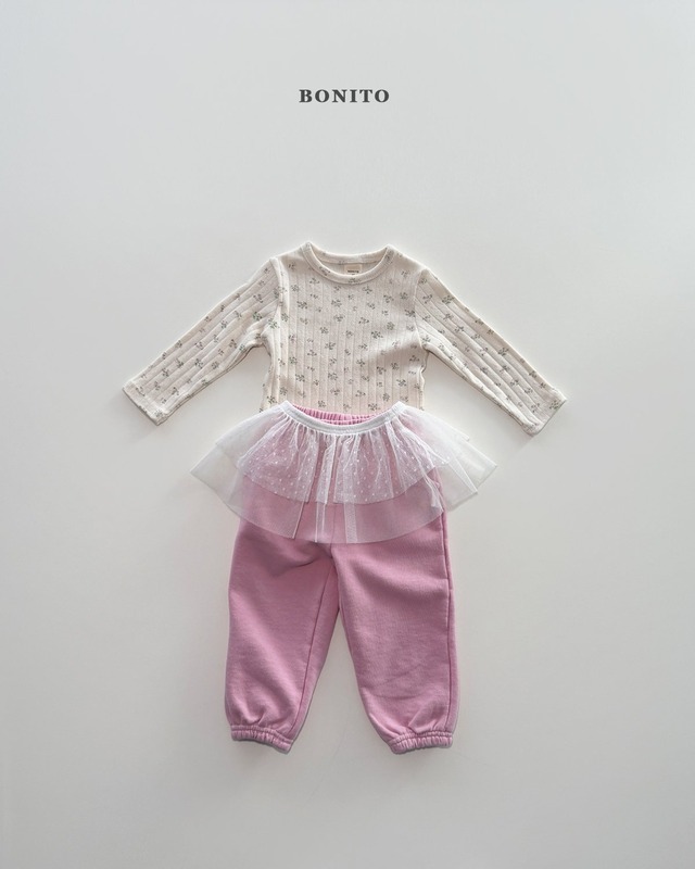 《3/29入荷予定》送料無料【BONITO】Eyelet T-shirt