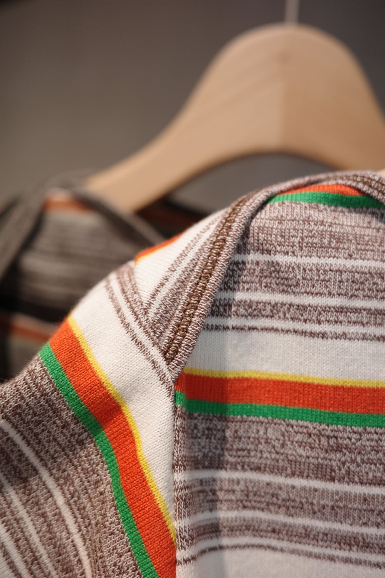 FUMIKA_UCHIDA/Grandrelle multi stripe bodysuit | ikasa.