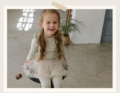 韓国子供服 / 26winter / puella FLO / アンナスカート / キッズ / 冬服 *90~140*