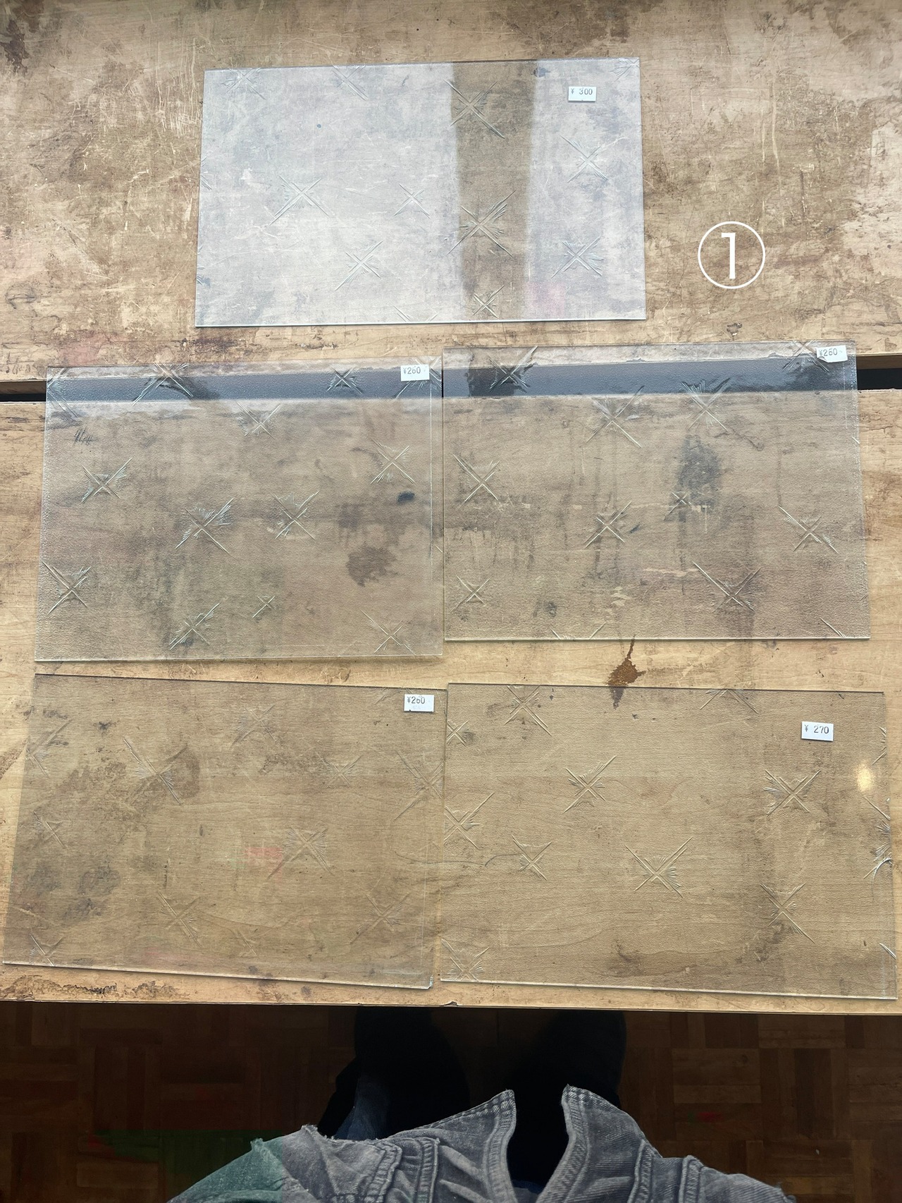 【Customer Order】型板ガラス