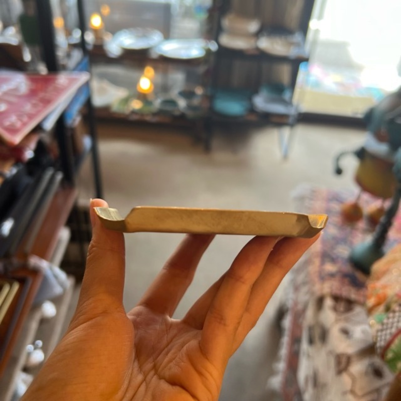 Brass tray　真鍮トレイ　トレイ　ゴールド　アクセサリー収納　tray　Gold　Accessory　