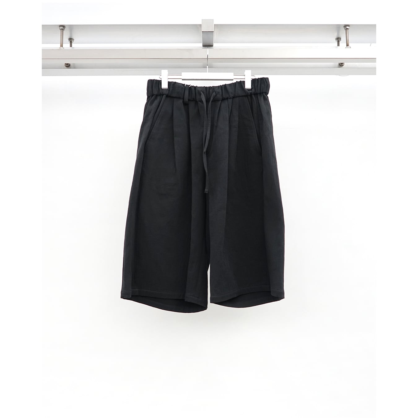 Blanc YM] (ブランワイエム) BL-25S-SDWP Silk Denim Wide Pants (Navy