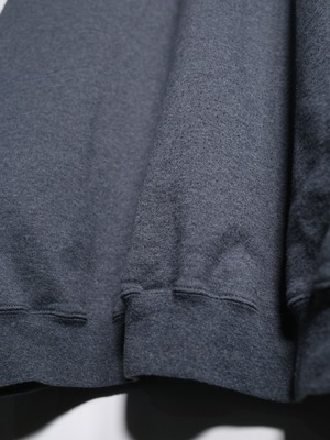 "Hanes" XXXG super over silhouette zip-up foodie