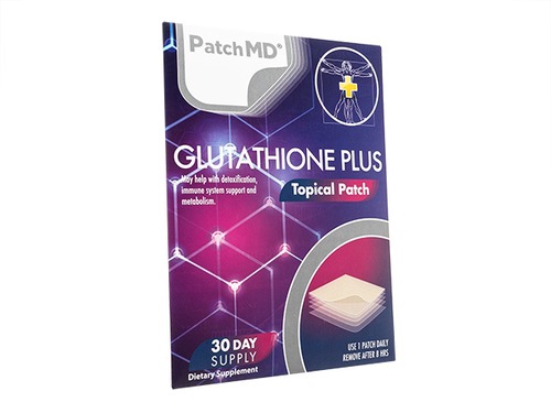 【(PatchMD) グルタチオンプラス】 グルタチオンを有用成分とする免疫機能の健康維持デトックス代謝サポートに有用なパッチタイプのサプリメントです。