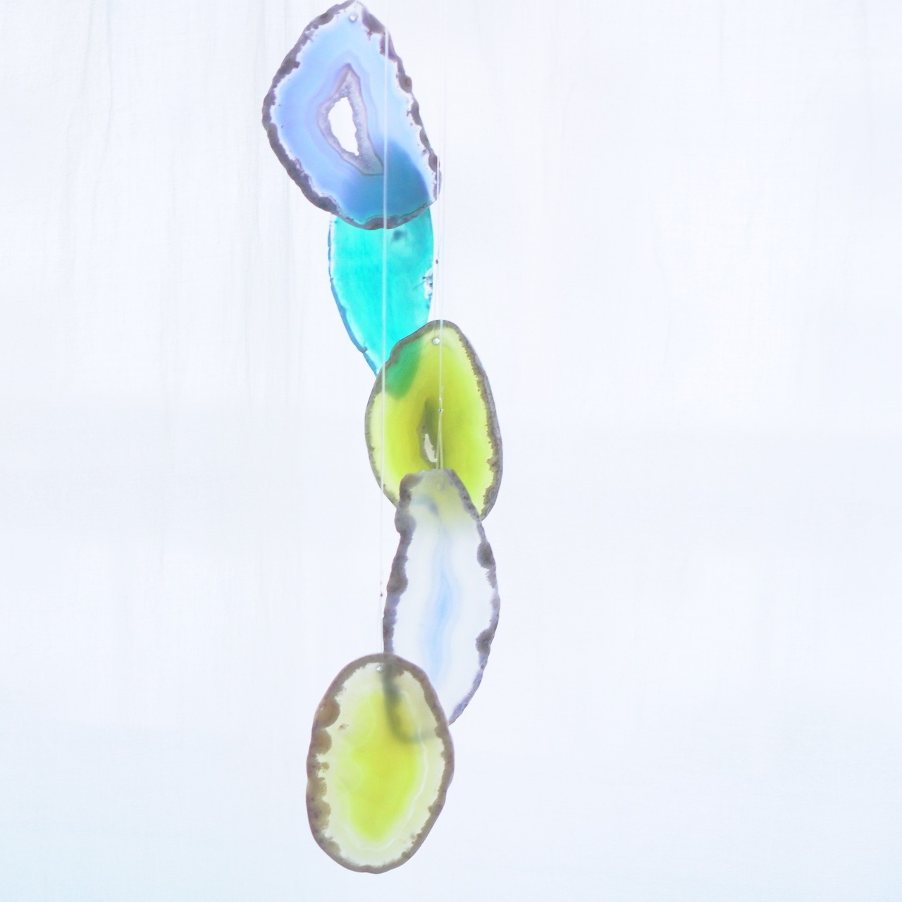 Lime Soda 05 - アゲートヒーリングチャイム / Agate Sun Catcher Wind Chime 753