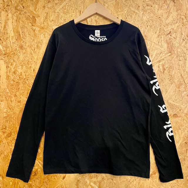 【Long Sleeve T-Shirts】BLACK IN BLANK  Design by KAZUHIRO IMAI