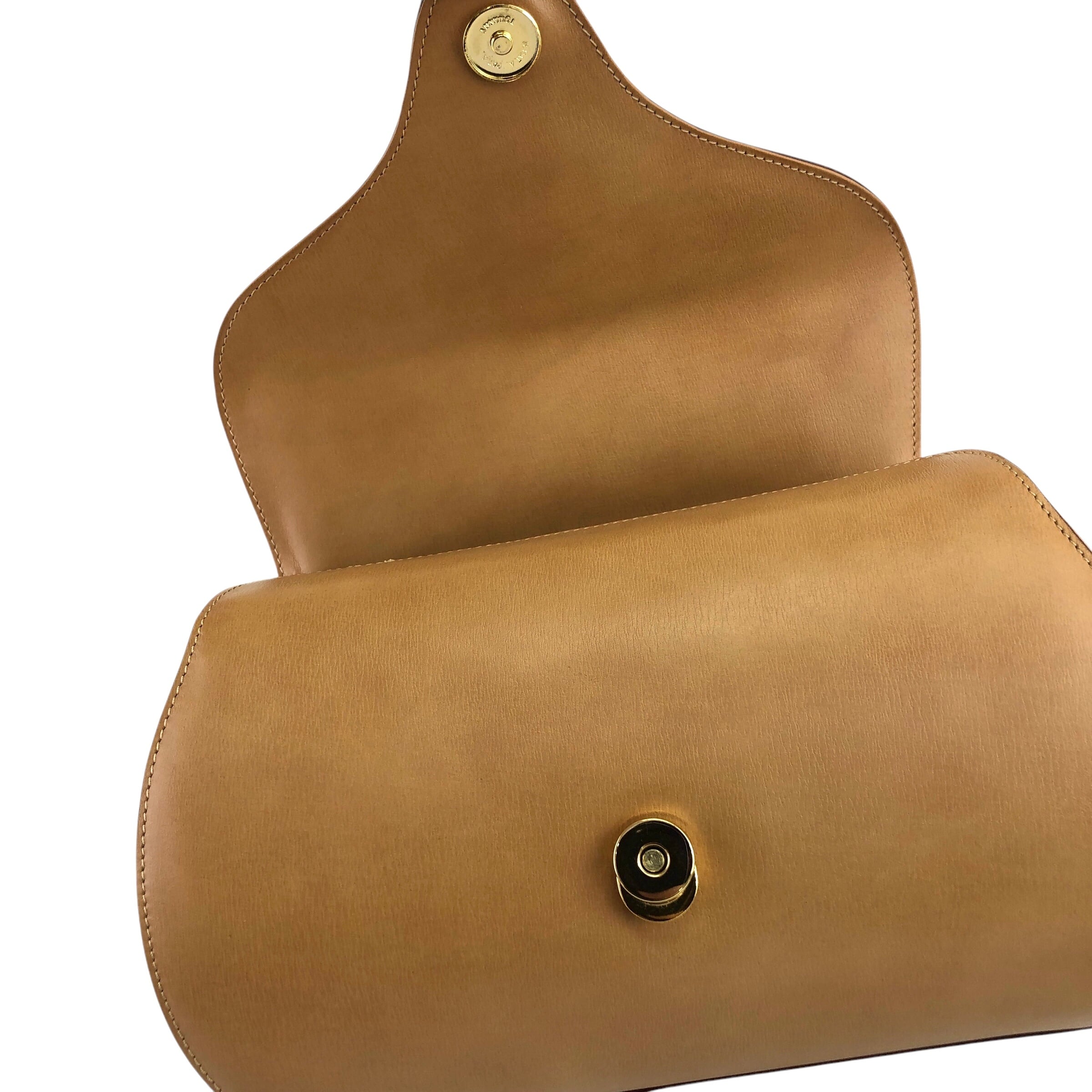 GIVENCHY ジバンシィ ハンドバッグ キャメル ツートンカラー