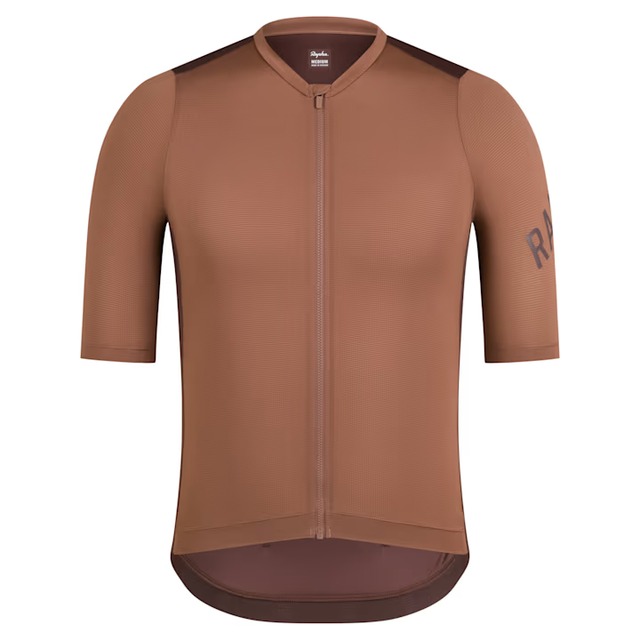 RAPHA MEN'S PRO TEAM TRAINING JERSEY CHESTNUT BROWN/WALNUT