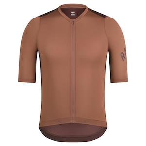 RAPHA MEN'S PRO TEAM TRAINING JERSEY CHESTNUT BROWN/WALNUT