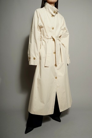 STAND LONG COAT (IVORY) 2401-95-503E