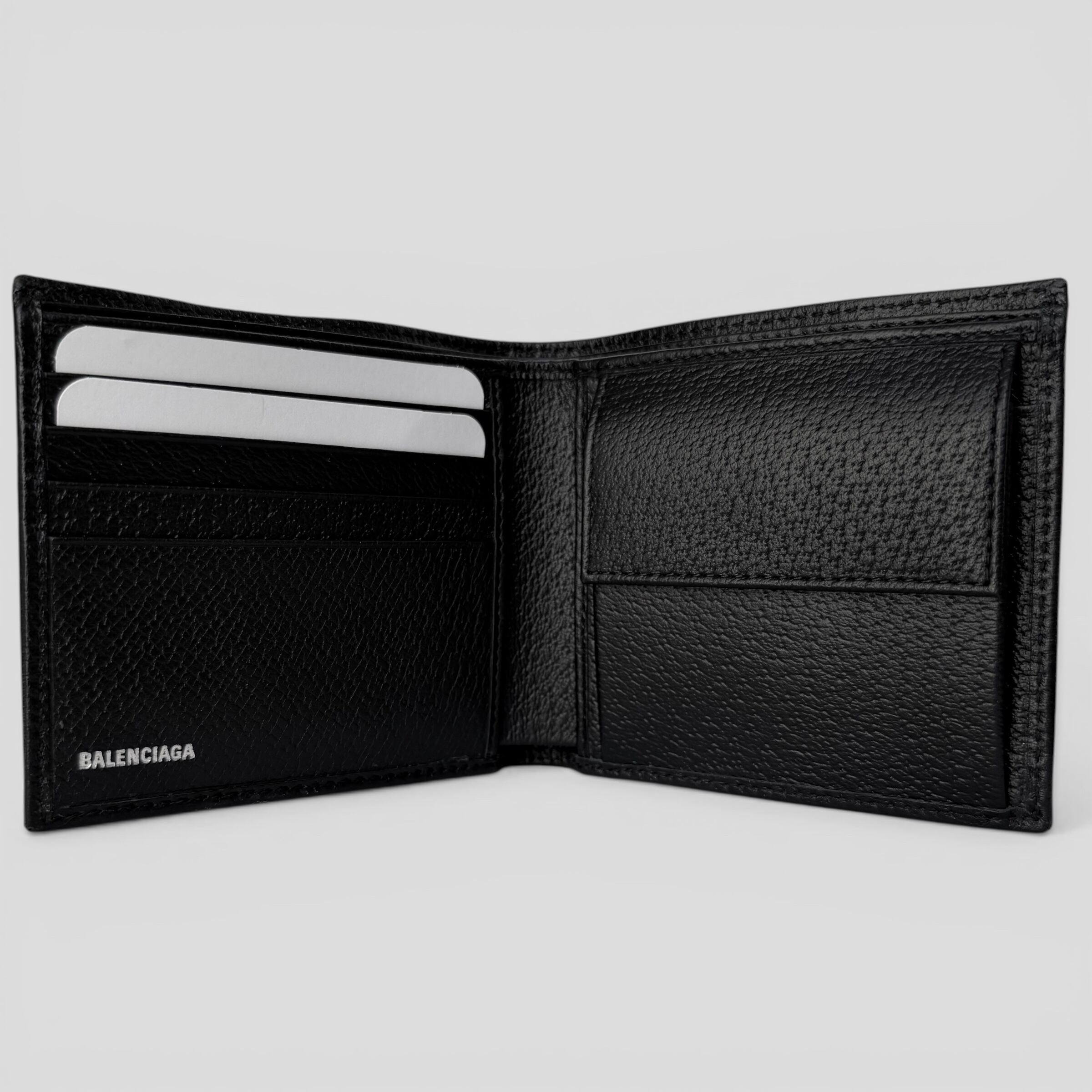 BALENCIAGA × GUCCI The Hacker Project Compact Wallet Black | BRAND