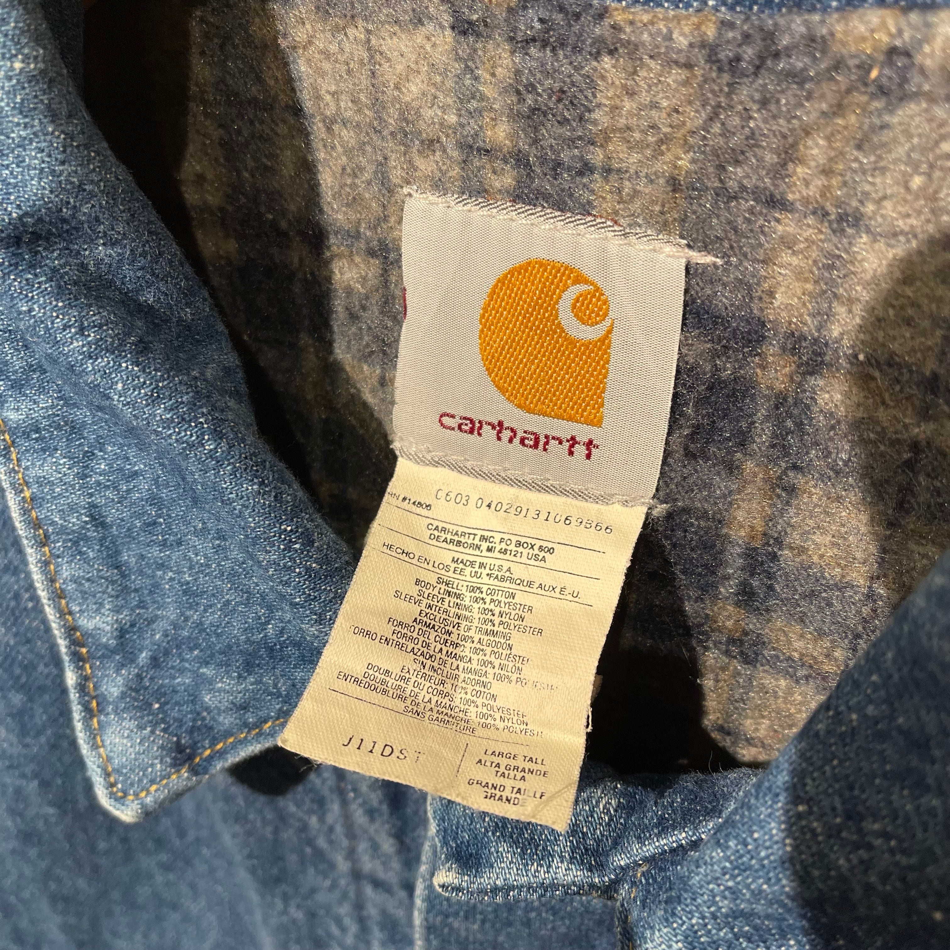 80's〜 USA製 Carhartt カーハート デニムジャケット | 古着屋DIGDIG