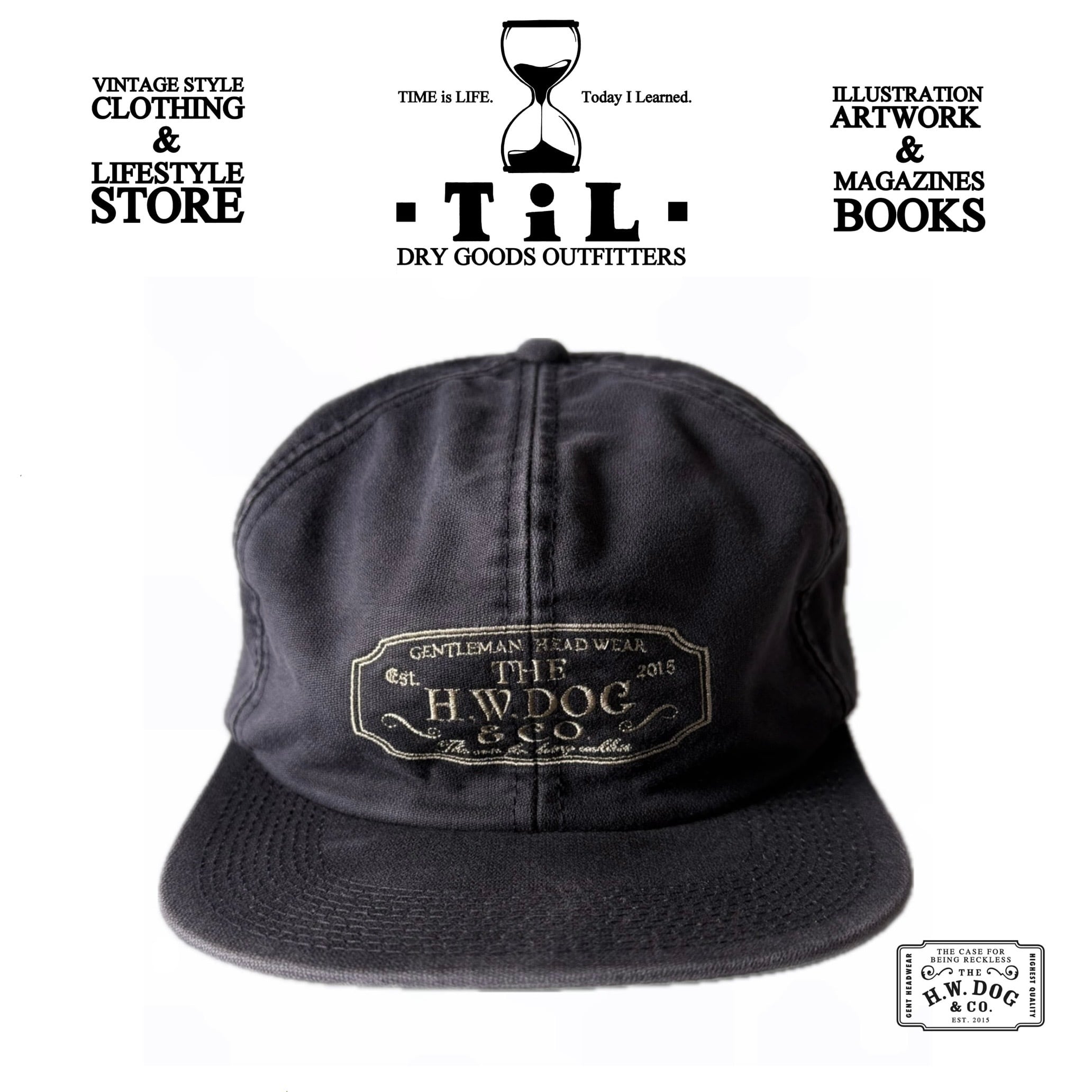 THE H.W.DOG&CO BIO TRUCKER CAP (BLACK) D-01211 | TiL (ティル）