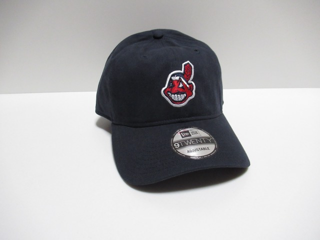 NEW ERA 9twenty Cleveland Indians インディアンス CAP Navy