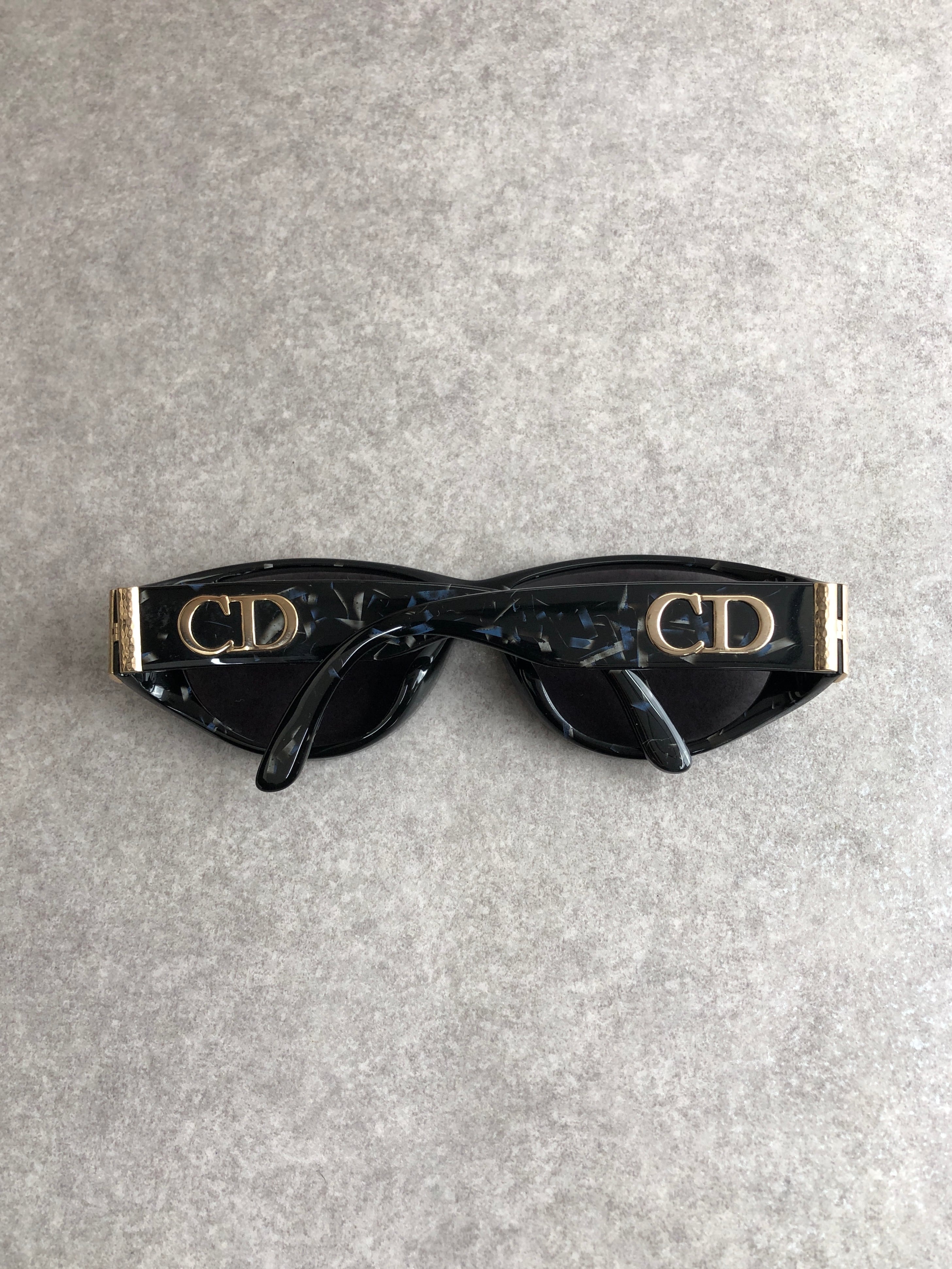 Christian Dior クリスチャン ディオール サングラス ブラック CDロゴ
