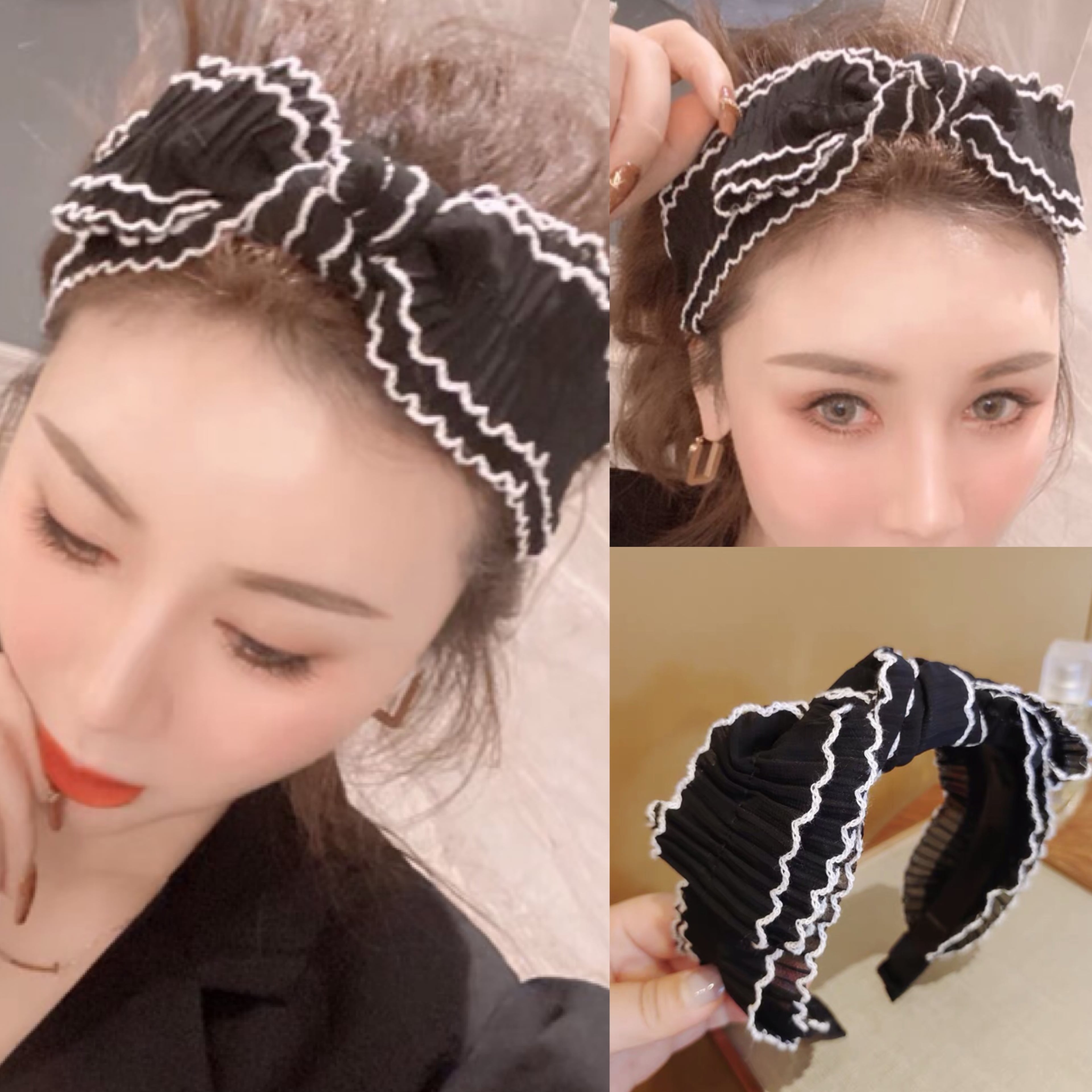 バンド×2 カチューシャ×2 2／27のみの販売】ELIZABETH BOWER ヘア