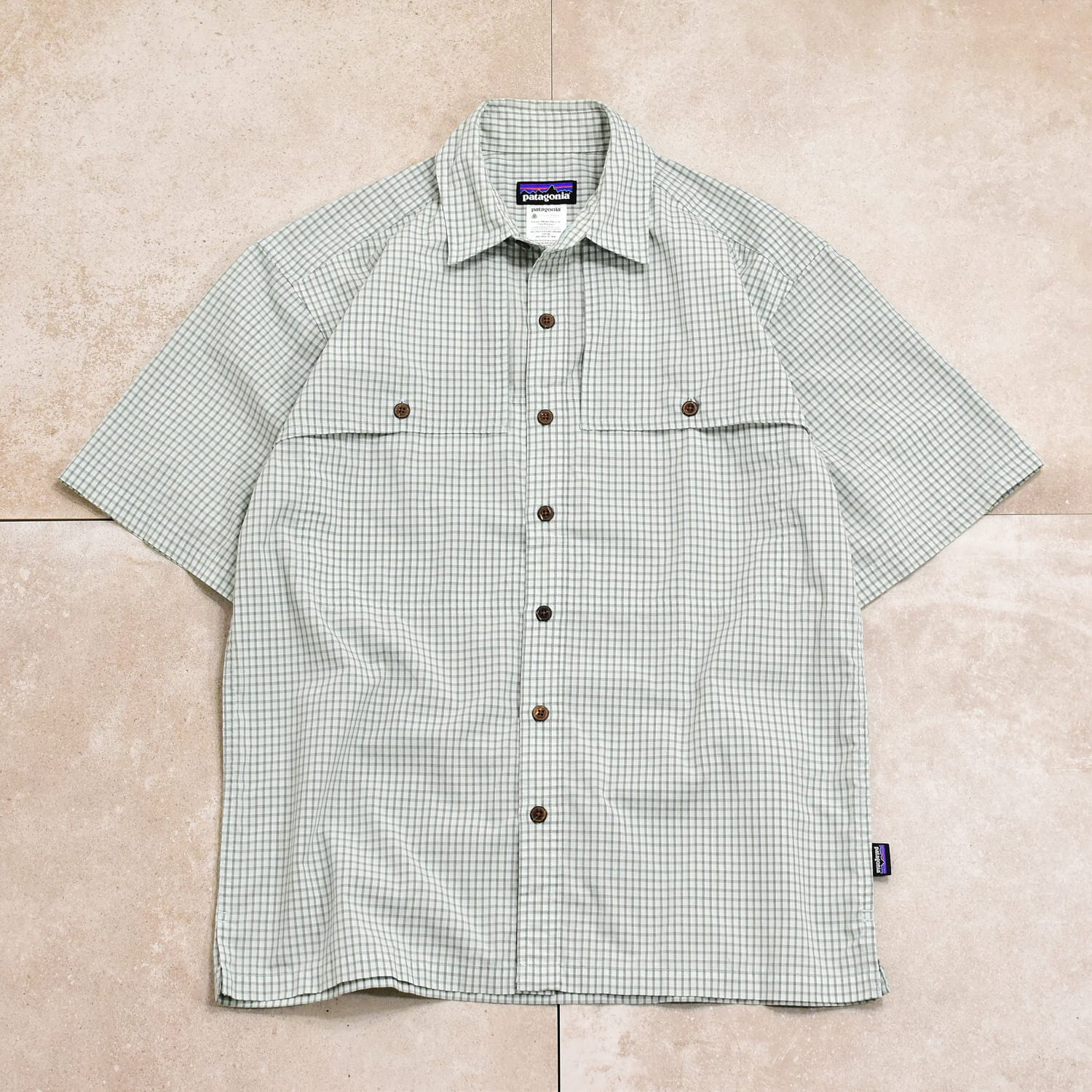 00s patagonia SP13 Island hopper shirt | 古着屋 grin days memory