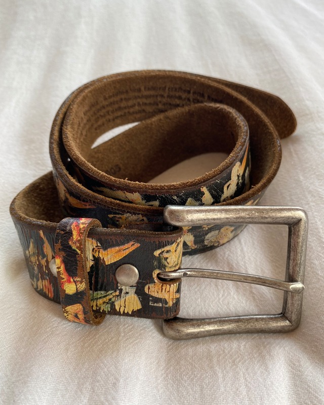 pinnap girls belt vintage detail