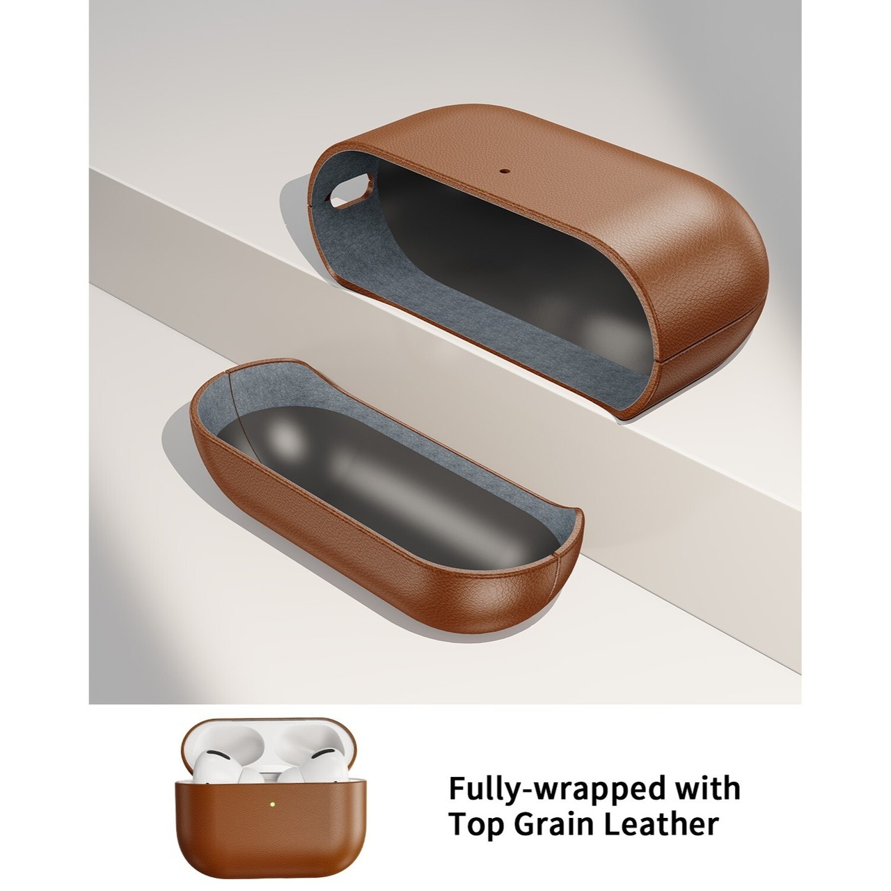 ◆AirPods Pro 3◆ Genuine Leather Protective Case / 本革 レザー プロテクティブ エアーポッズ ケース