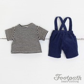 Vsb-7013 Mono stripe-T blue pt set