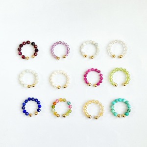 ♡選べる誕生石♡ お守り天然石イヤーカフ