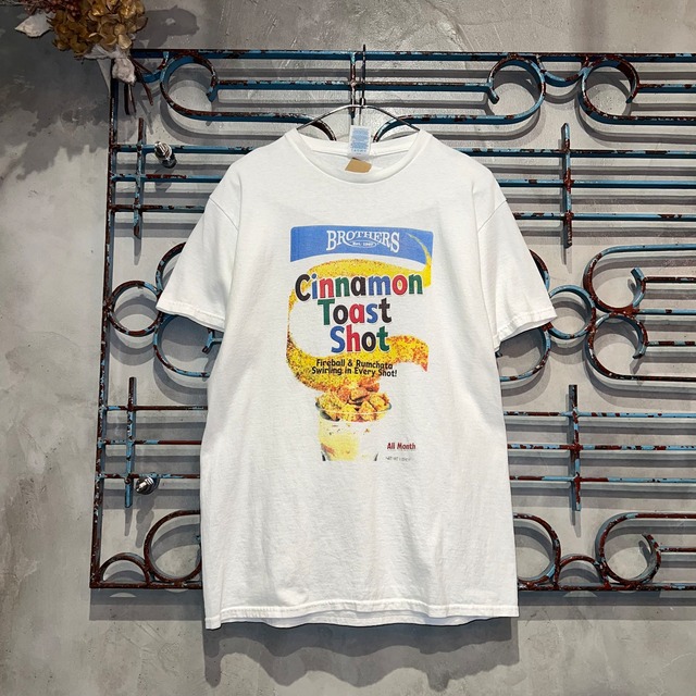 DELTA cinnamon toast crunch  Serial T-shirt / スナック フード 白t 古着tシャツ 古着 古着屋 used