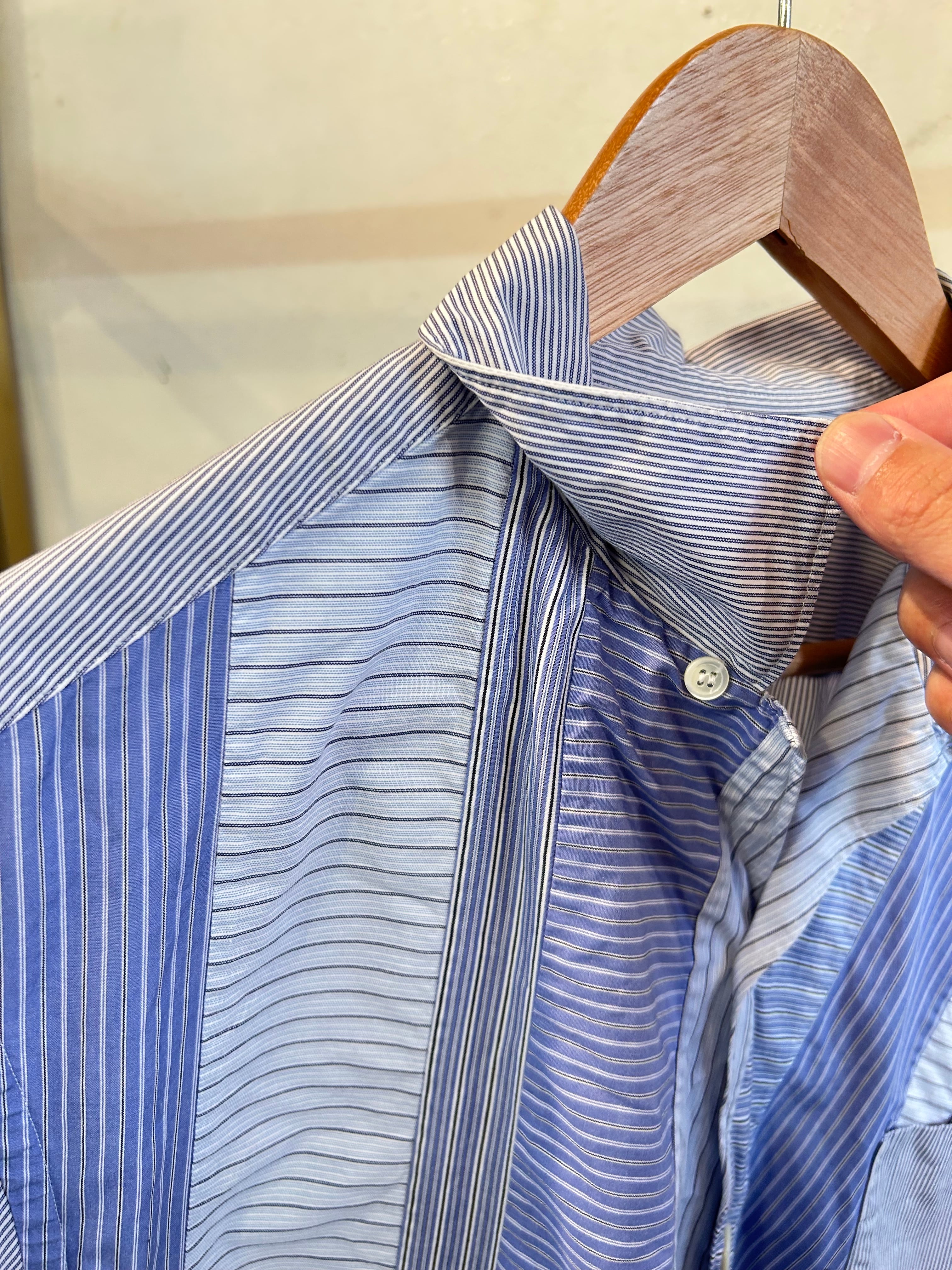 専用90s Y's for men stripe shirt Y's for men” Stripe cotton design L/S shirt | Kissmet
