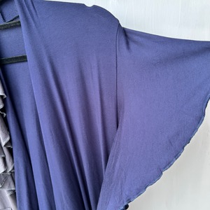 美シルエットポケット付きカーディガン