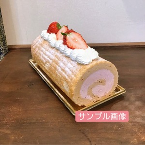 ロールケーキ『苺の樹』1本/約4〜6名用※オンラインショップ限定