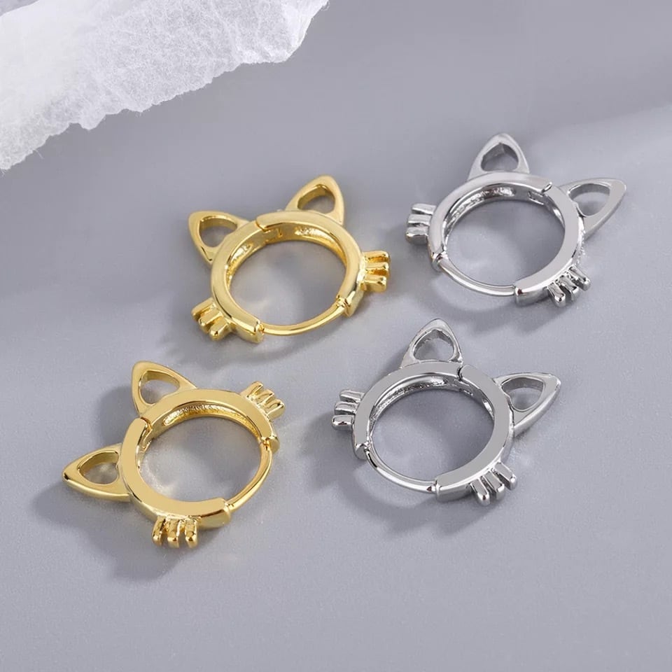 【送料無料】CAT Ringピアス