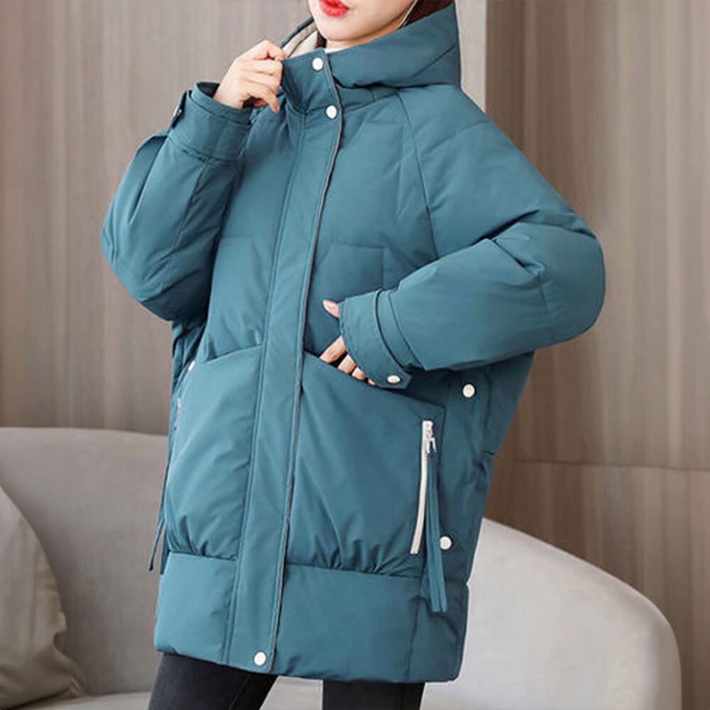 中綿 ダウンジャケット レディース 秋冬 アウター 防寒 おしゃれ きれいめ 大人 かわいい 通勤 通学 オフィス ビジネス ブルゾン エコダウン 大人可愛い 大人女子