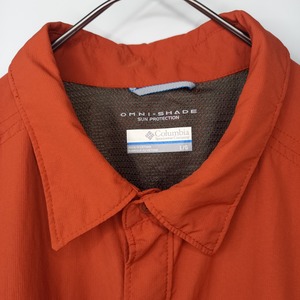 コロンビア　オムニシェイド　サンプロテクション　ワークシャツ　速乾　フィッシング