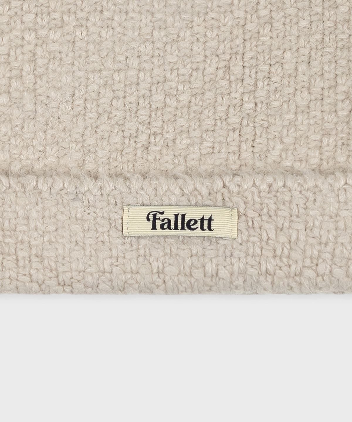 【FALLETT】mohair nero beanie★送料・関税込 9ab53caf6509d53ccdde00a71a00d8