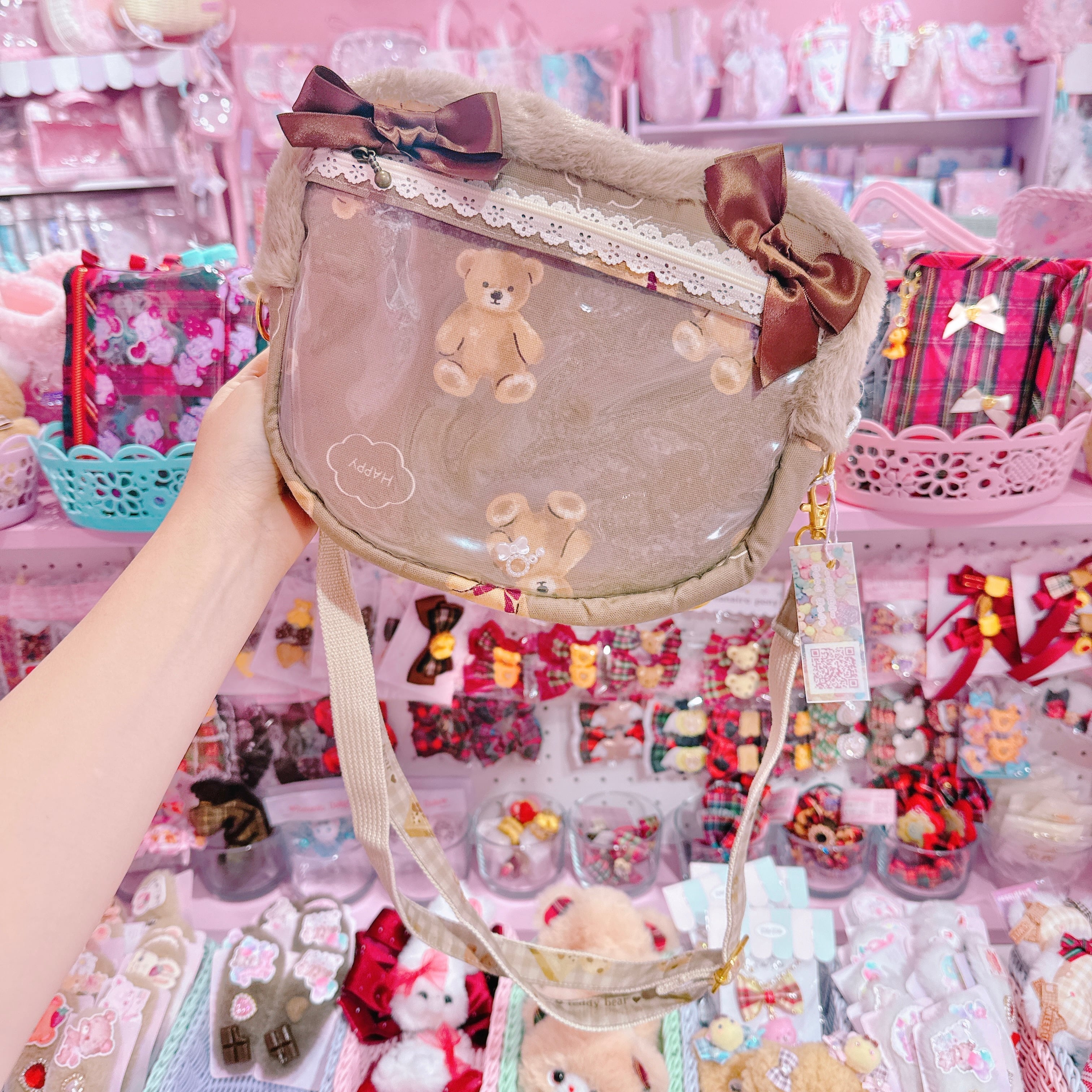 【F1】70-8 2wayくまさんリュック&ショルダーバッグ