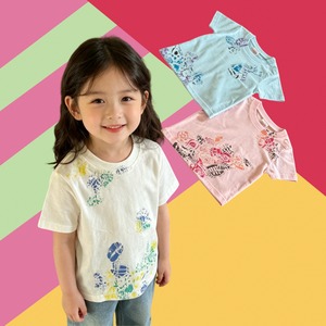 ☆染色アート　cubeデザイン　Tシャツ　オーダー制作　90～140　子供用